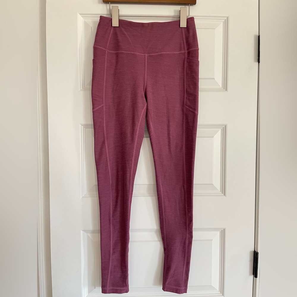 Victoria’s Secret high waisted pink heathered leggings size 6